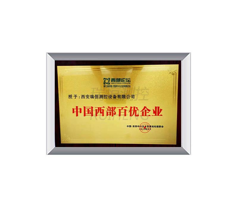 中國西部百憂企業